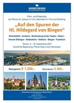 Auf den Spuren der Hl. Hilgedard von Bingen
