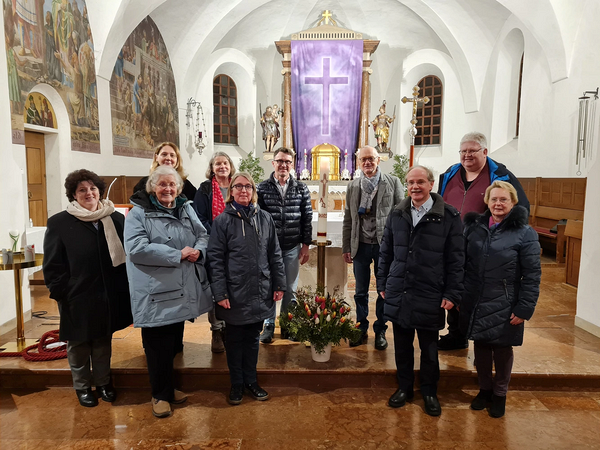 Pfarre Anif, Bild der Mitglieder des Liturgiekreis 