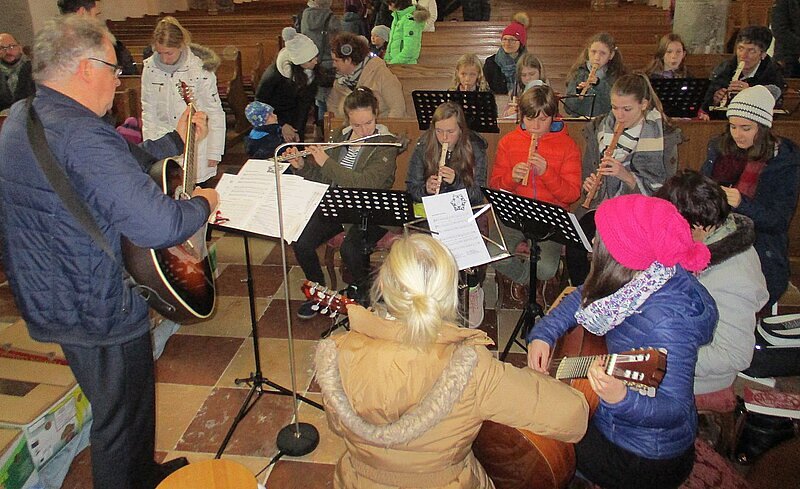 Instrumentalgruppe Familiengottesdienst