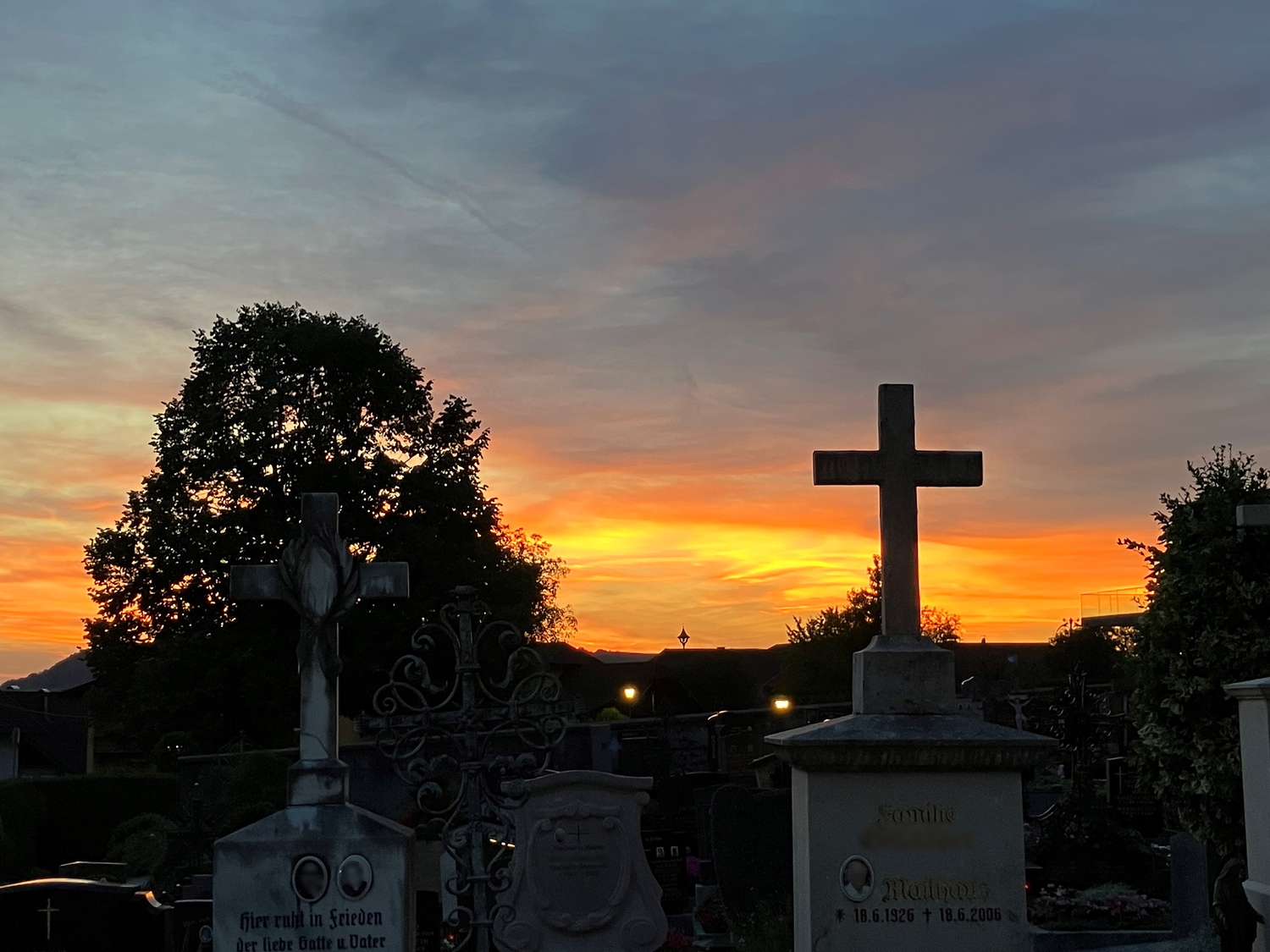 Friedhof / Pfarre Hallwang, Meinrad Föger