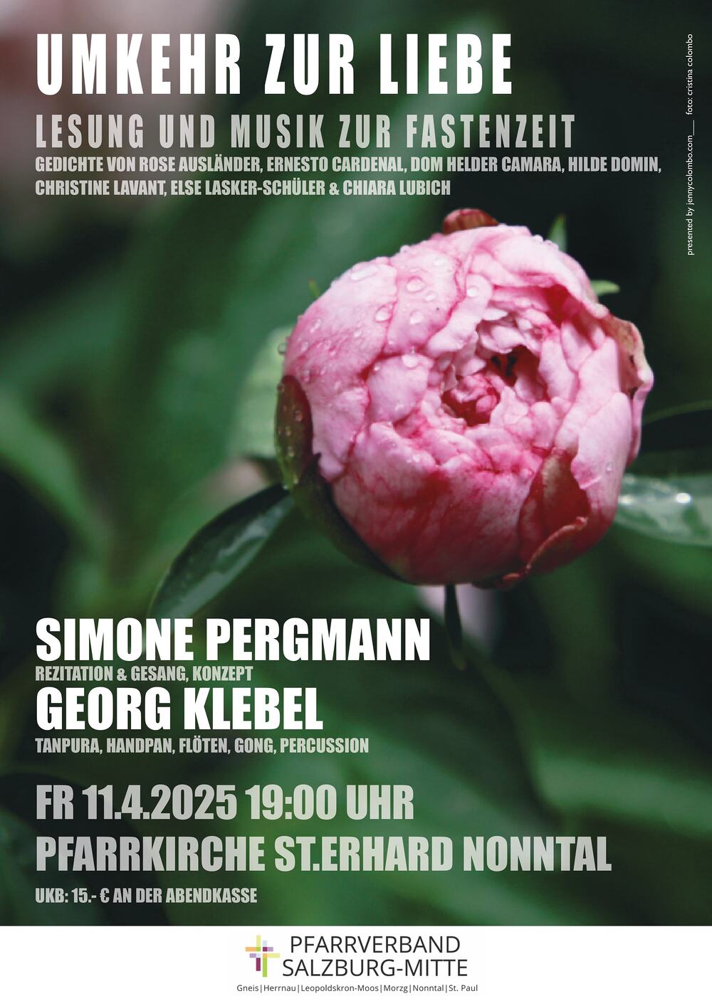 Plakat Fastenzeit / Georg Klebel