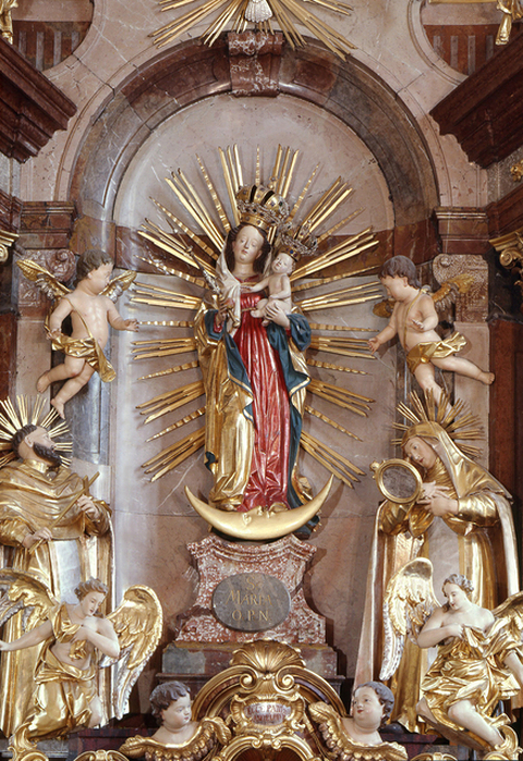 Madonna mit dem Kind / Pfarrkirche Stuhlfelden